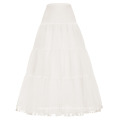 Grace Karin Frauen Retro Vintage Kleid Lange Crinoline Petticoat Underskirt CL010421-3